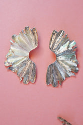 Stylish Gold Toned Contemporary Stud Earrings for Women