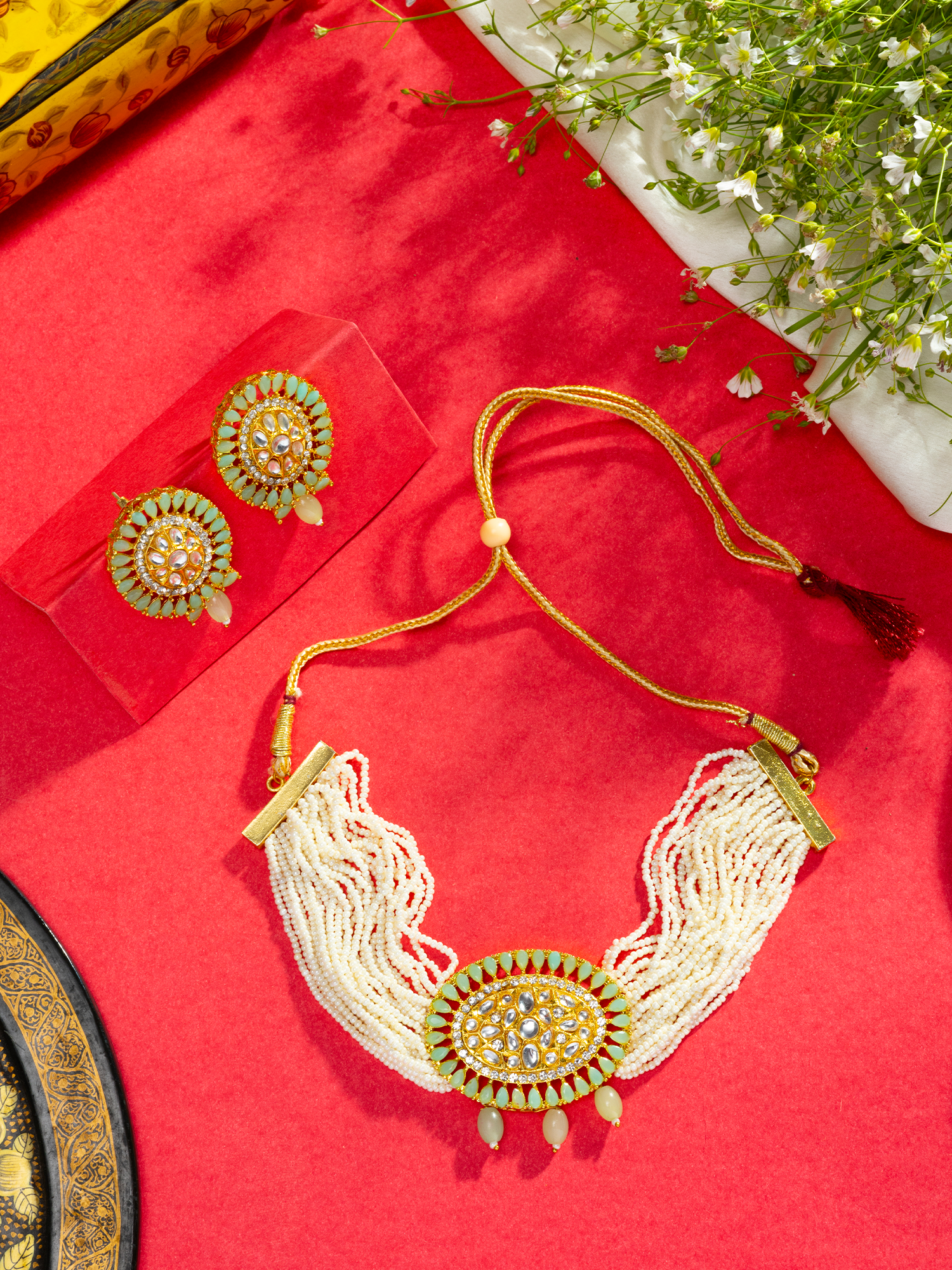 Kundan Necklace Set