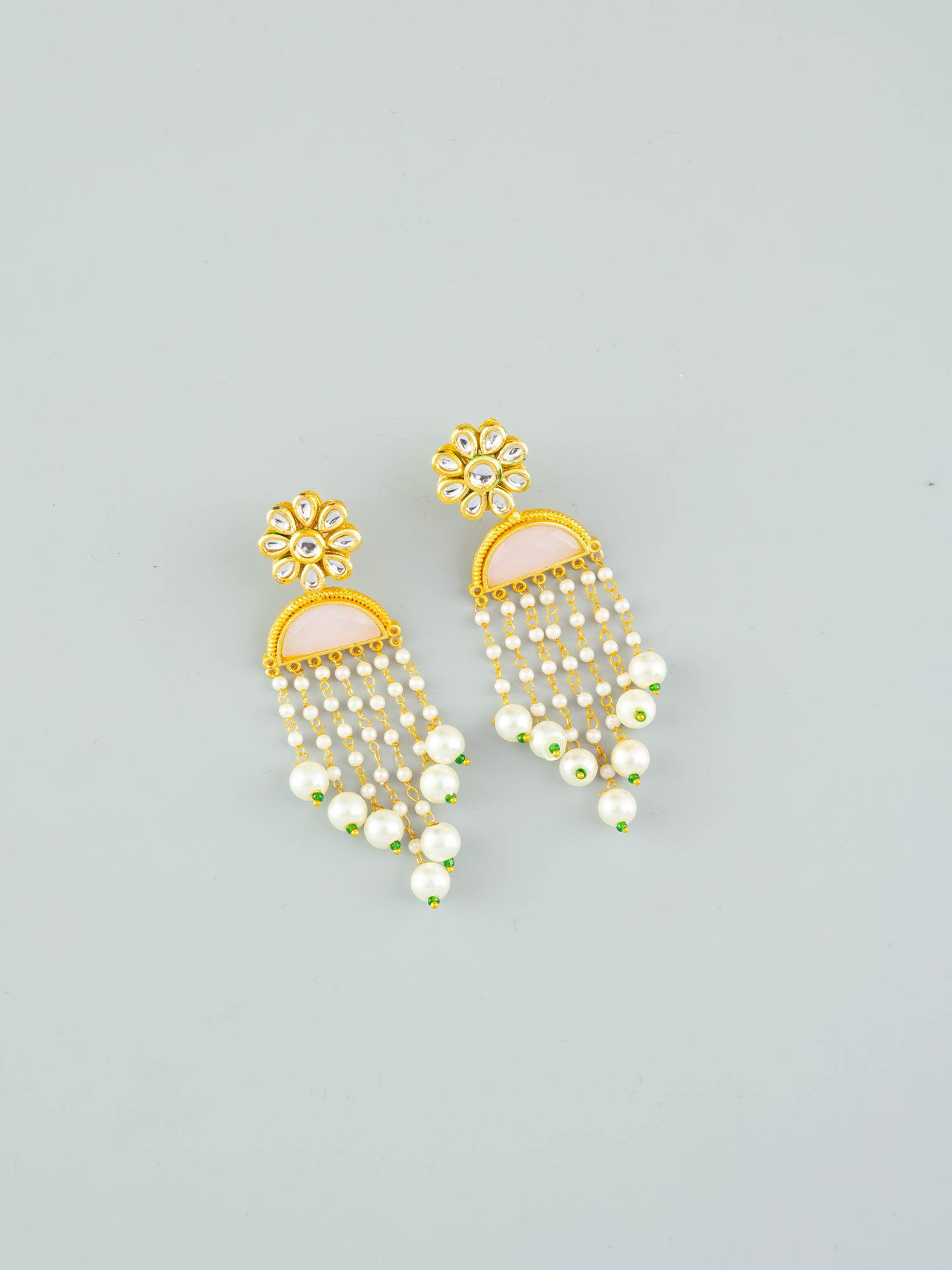 Gold Earrings Danglers