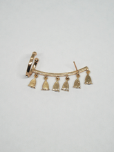24K Gold-Plated White American Diamond Ear Cuff
