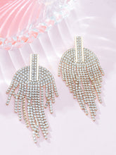 18k Gold-Plated Zircon Dangler Earrings