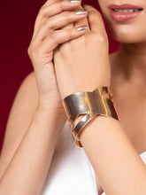 Gold Plated Fashion Cuff Bracelet