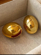 Gold-Plated Daily Wear Anti-Tarnish Button Clip-On Earrings