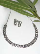 Silver-Plated Ruby Red Solitaire CZ Pendant Chain Earring Set