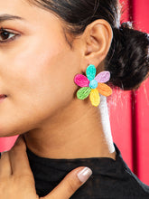 Bloom Pop Multicolor Flower Earrings