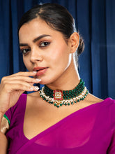 Rajkumari Kundan-Meena Fusion Choker