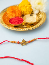 Gold Plated Lord Ganesh Rakhi