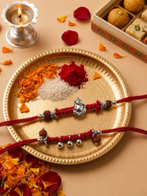 Ganesha Bhaiya Bhabhi Rakhi Set