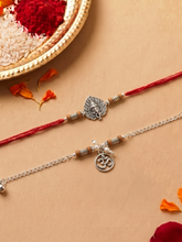 Om and Ganesha Bhaiya Bhabhi Rakhi Set