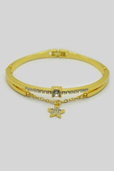 Dazzling Star Gold Bracelet