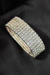 Fancy Zirconia (AD) layered bracelet