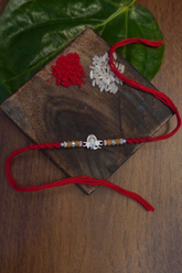 Ganesha Dome 925 Sterling Silver Rakhi - Beautiful Rakhi Design