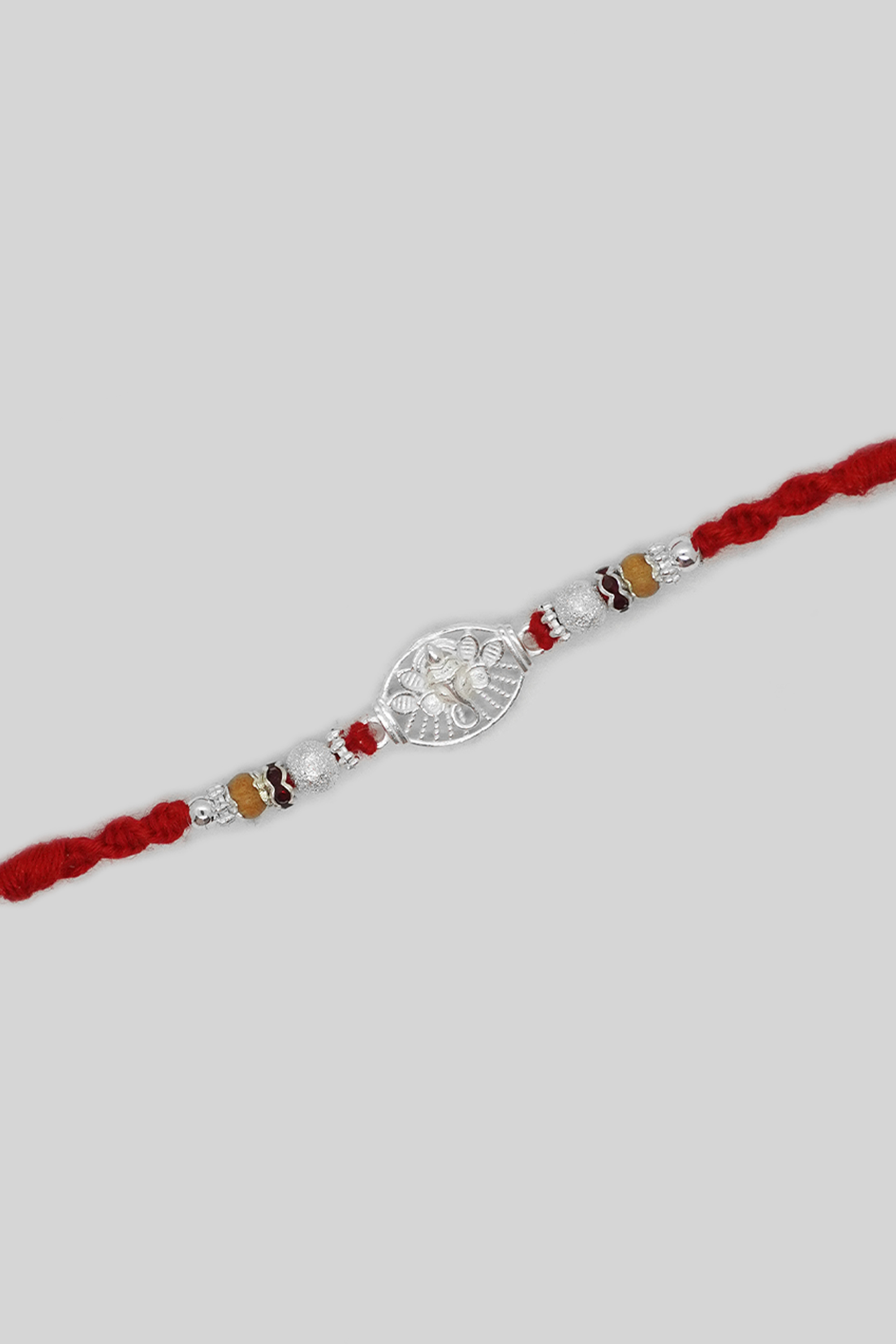 925 Sterling Silver Rakhi - Silver Rakhi Bracelet