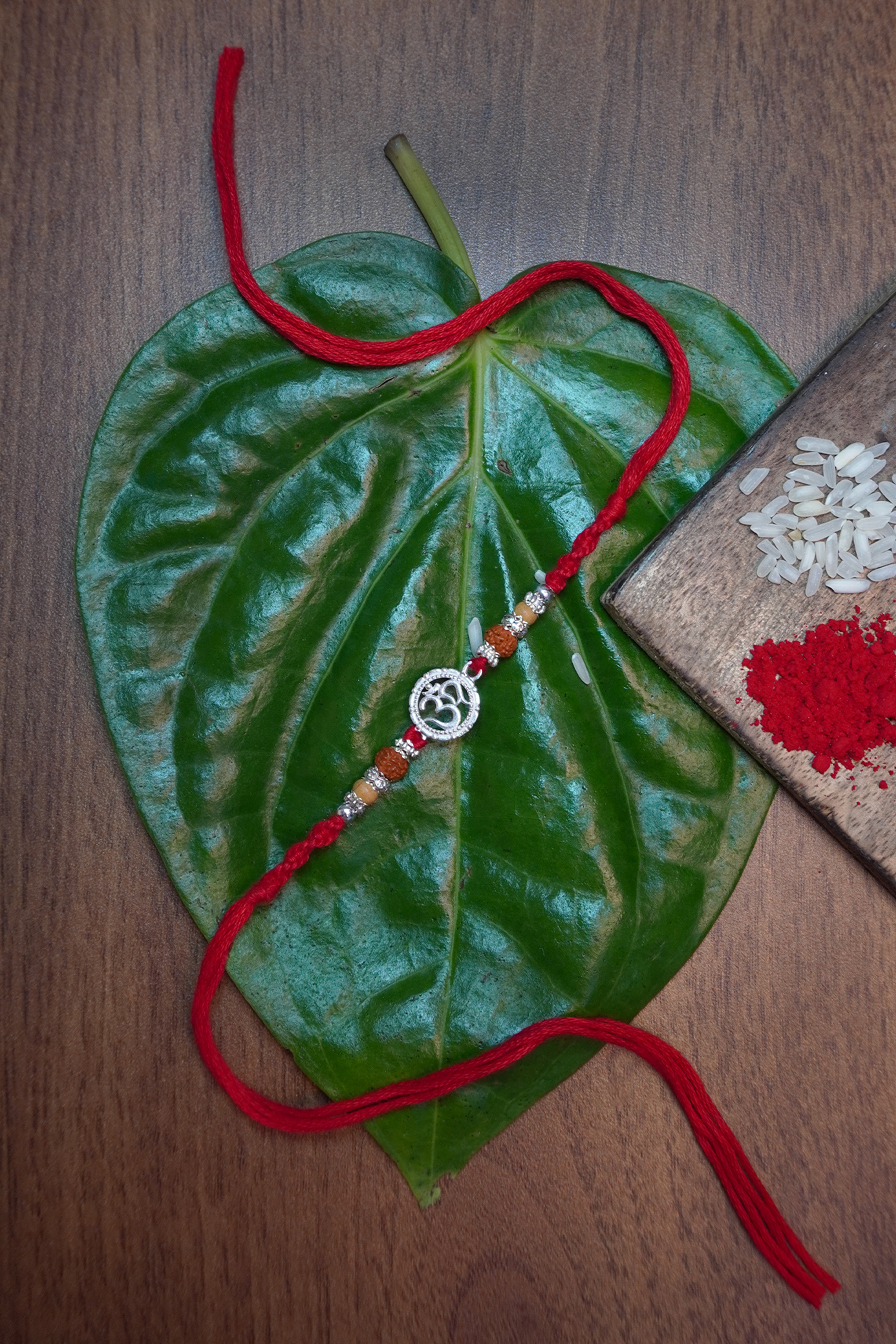 925 Sterling Silver Combo Rakhi - Silver Rakhi Bracelet