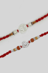 Silver Rakhis For Brother - Silver Rakhi Online