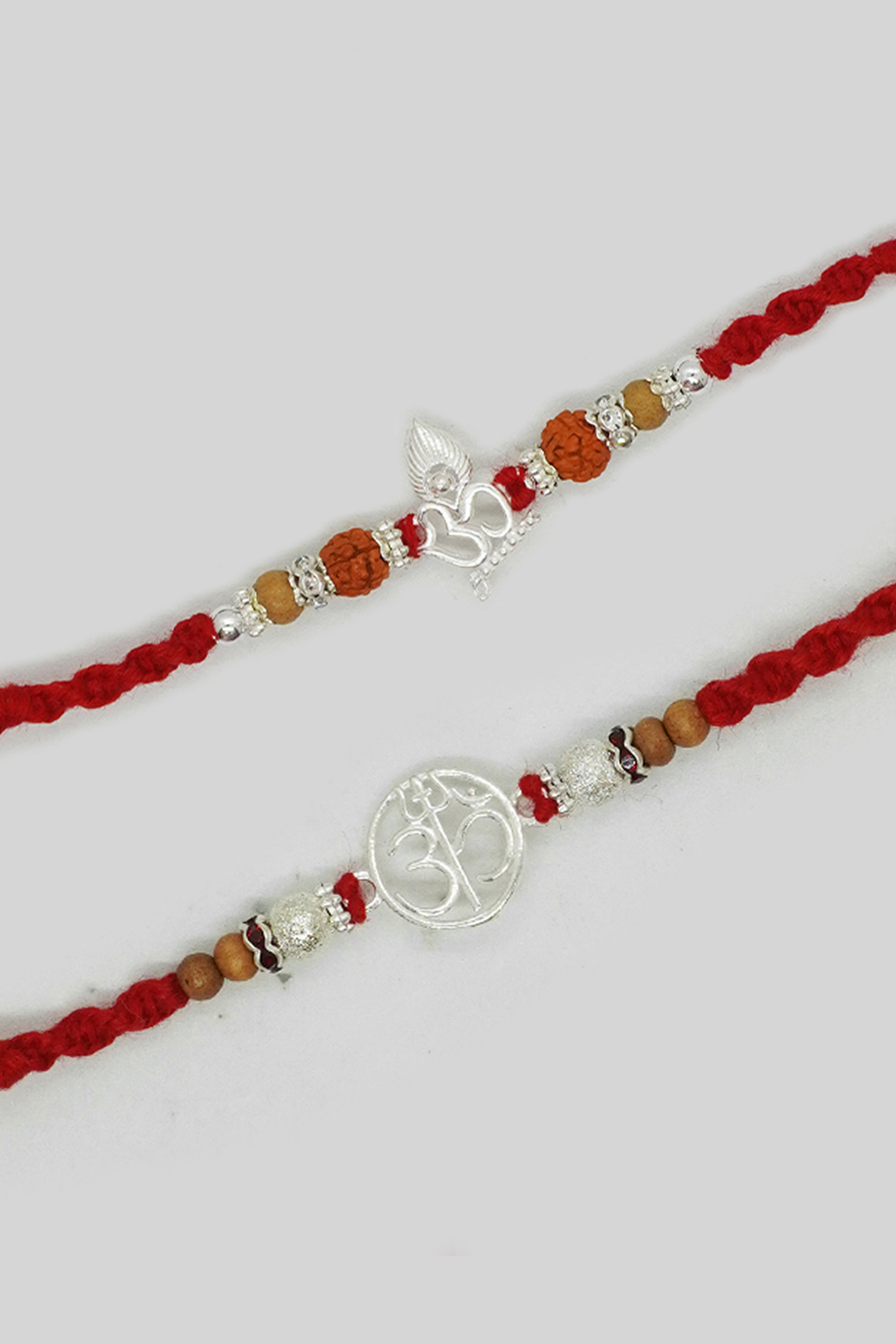 Rakhi Gift For Brother - Silver Rakhi Bracelet
