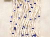 Blue Pearl Gold Plated Meenakari Choker Necklace Set - Choker Necklace set below 1000