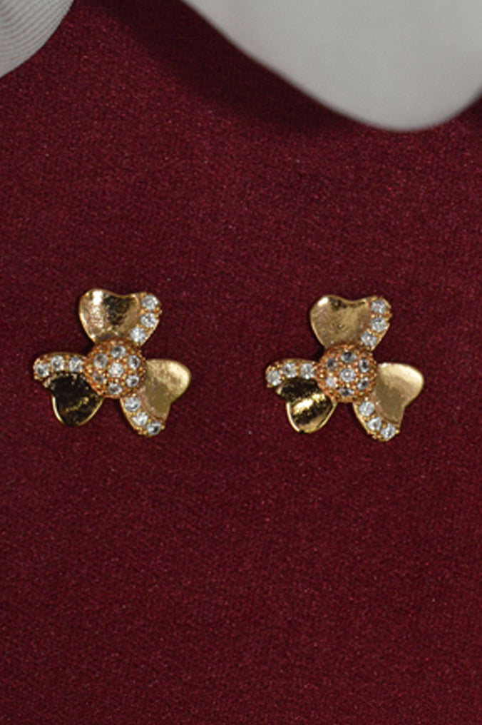 Dancing Flower Gold Tone Plated Earring - Buy Earring for Women 