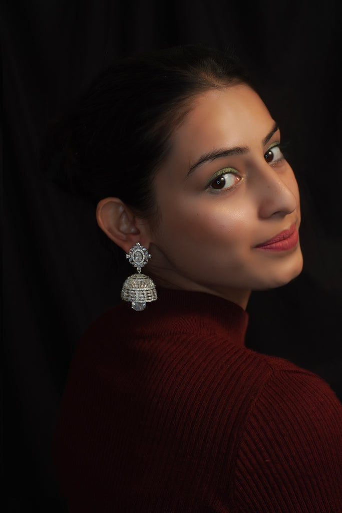 AD Earrings - Ladies Jhumka