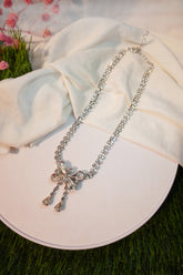 Butterfly Diamond Pendant Necklace