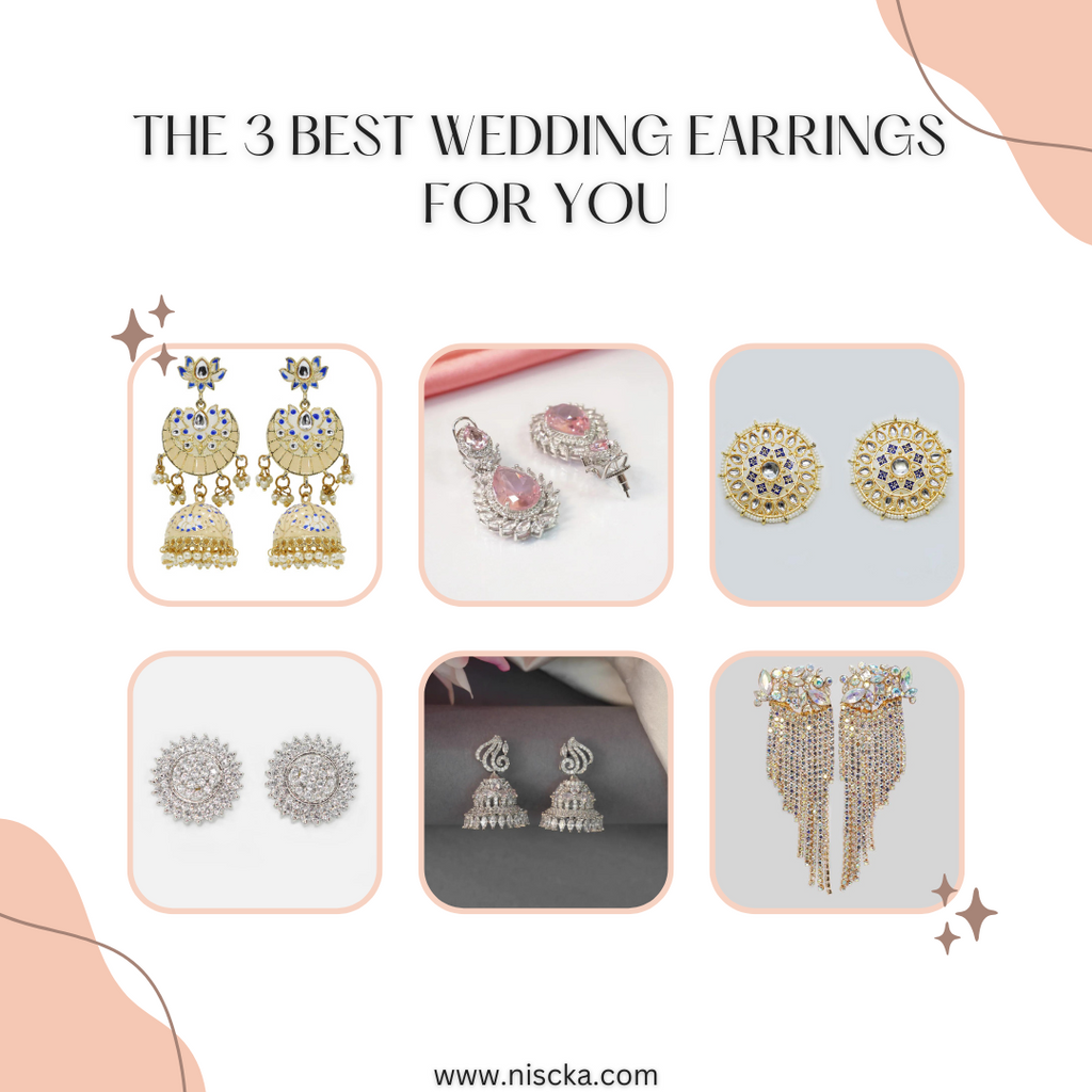 The 3 Best Wedding Earrings For You 