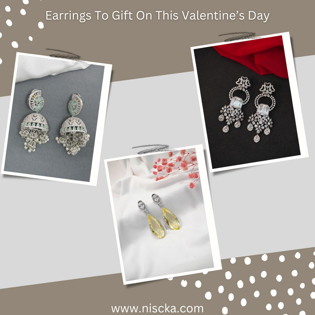 Earrings To Gift On This Valentine’s Day