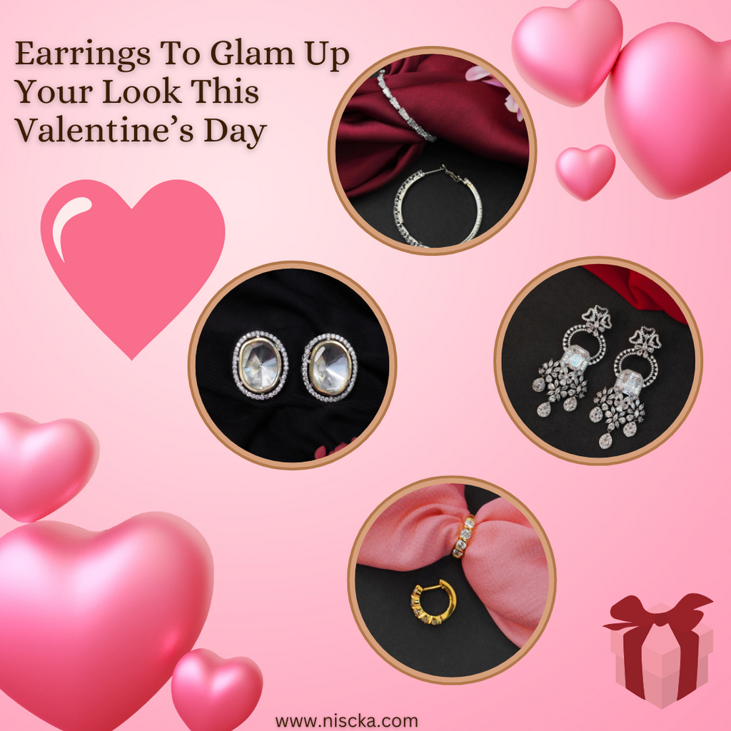 Earrings To Glam Up Your Look This Valentine’s Day