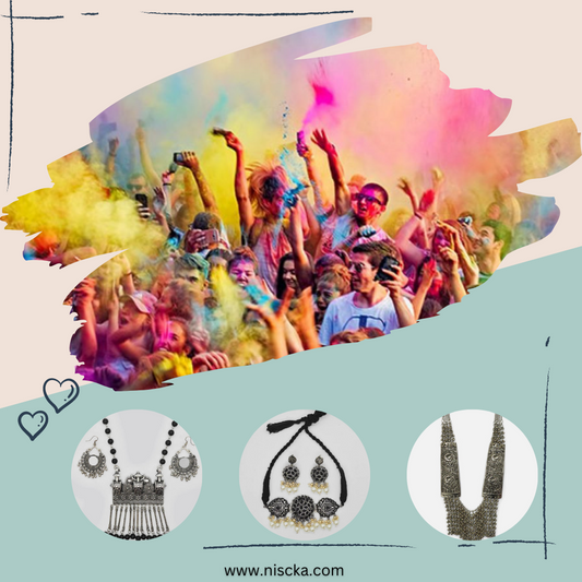 Make Oxidized Jewellery Your Prime Choice For This Holi