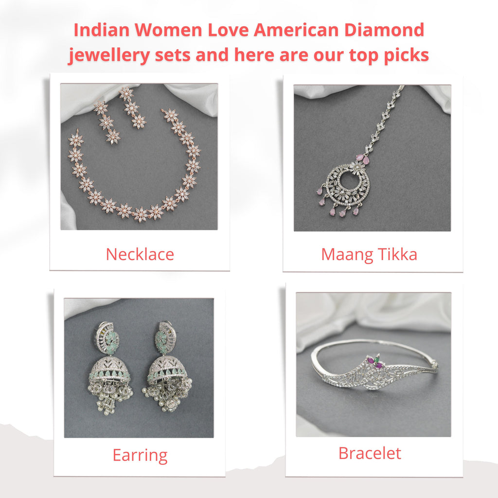 Indian Women Love American Diamond Jewellery Sets and Here Are Our Top Picks