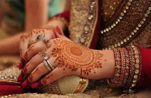 Mehendi Ceremony with Sangeet Ceremony Jewellery