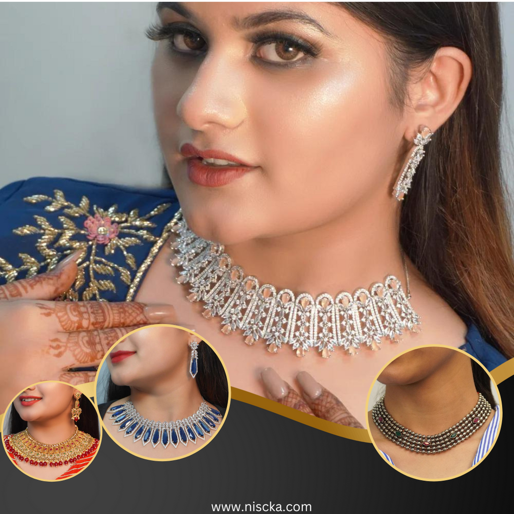 Finest Choker Necklaces For Your Traditional As Well As Western Outfit 