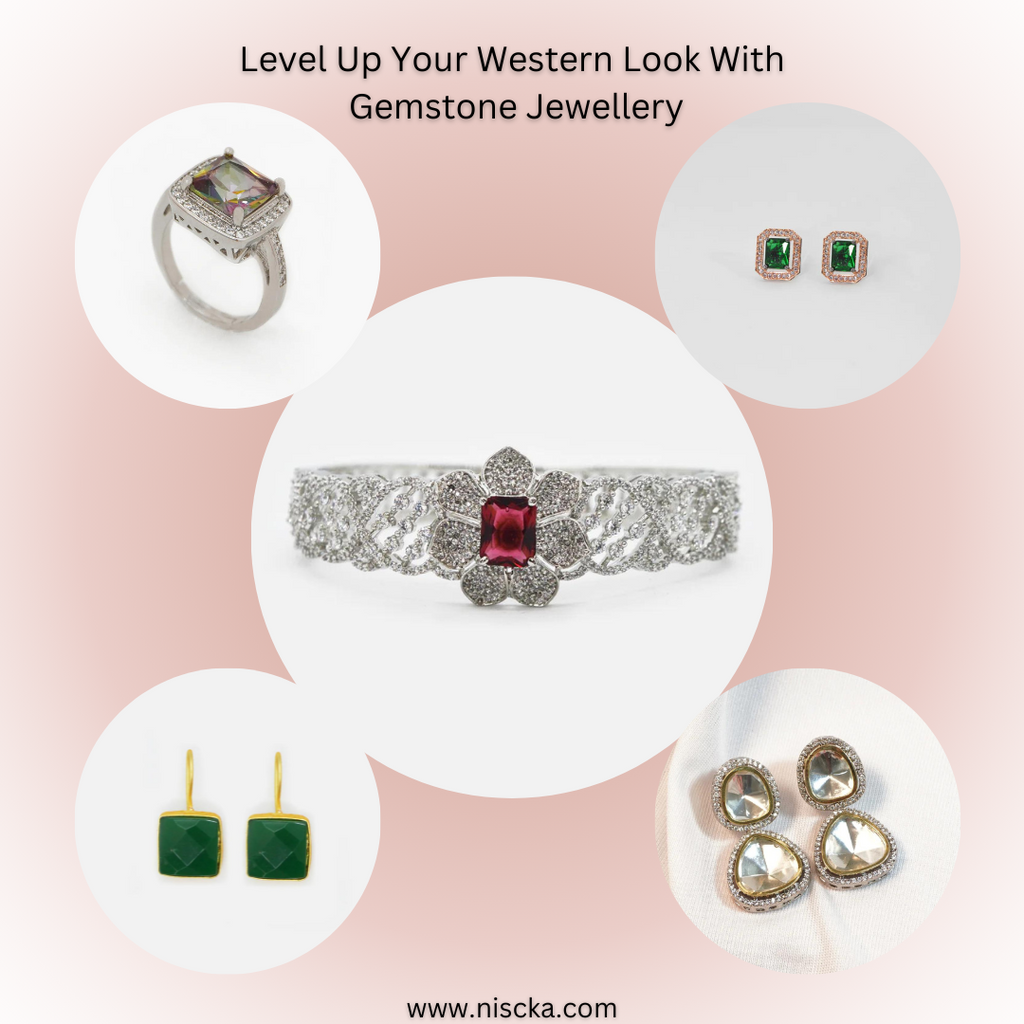 Level Up Your Western Look With Gemstone Jewellery 