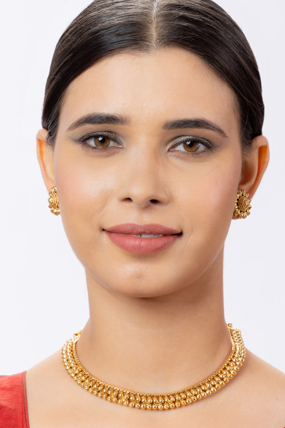 Buy online Gold Brass Necklaces And Earring from Sets for Women by  Silvermerc Designs for ₹1199 at 70% off | 2024 Limeroad.com