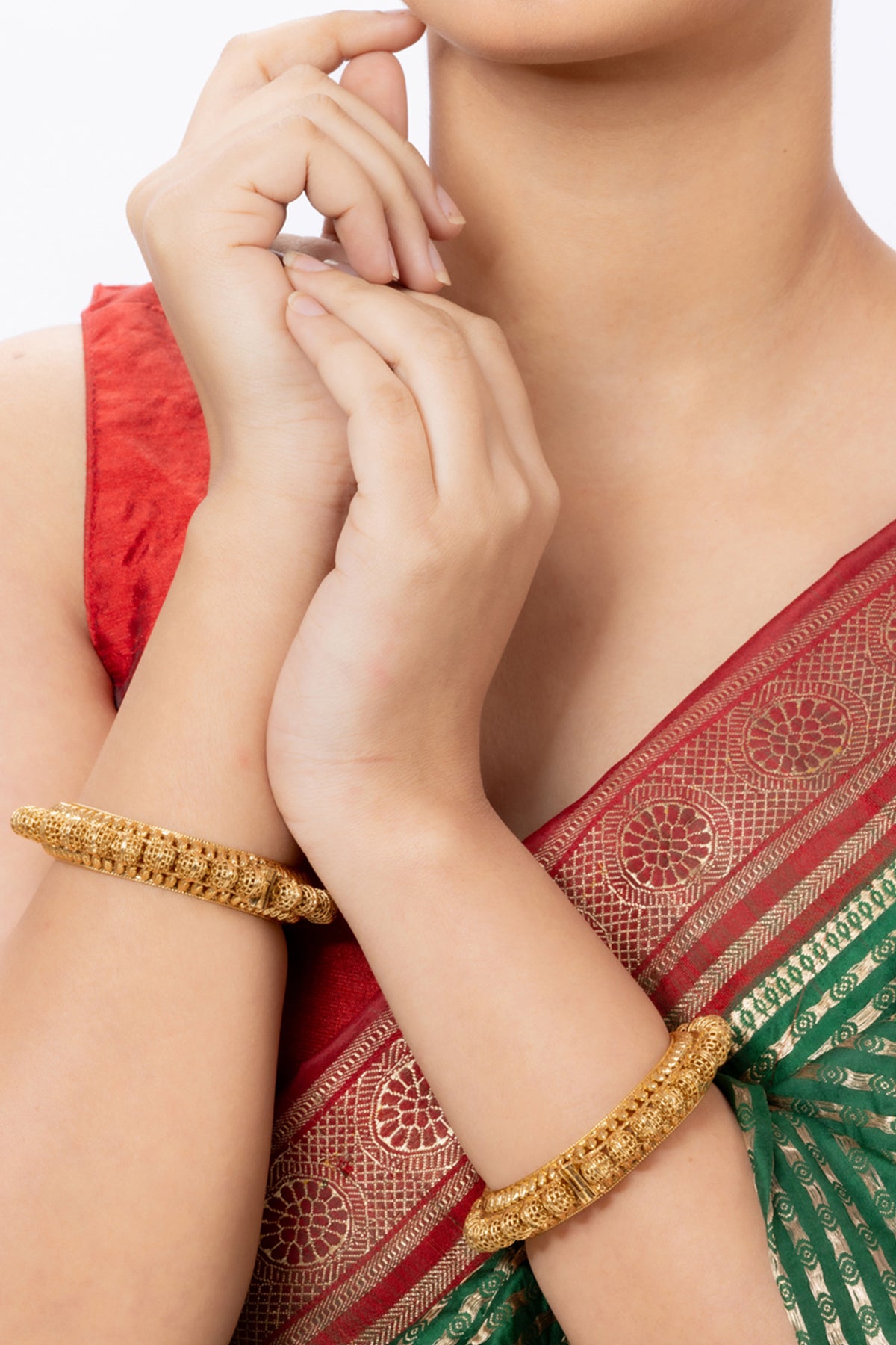 Classic Openable Gold Bangles