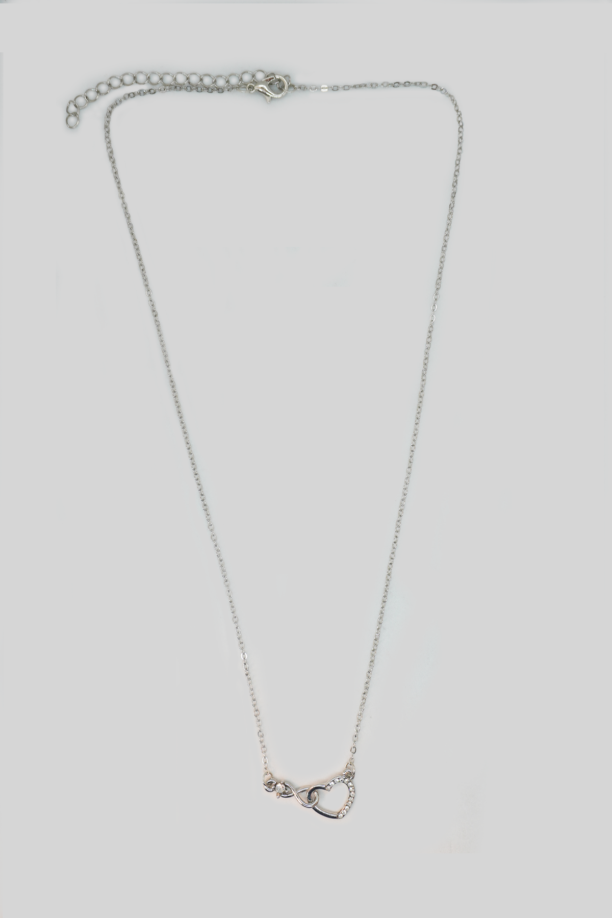 Eternal Love Silver Pendant Necklace