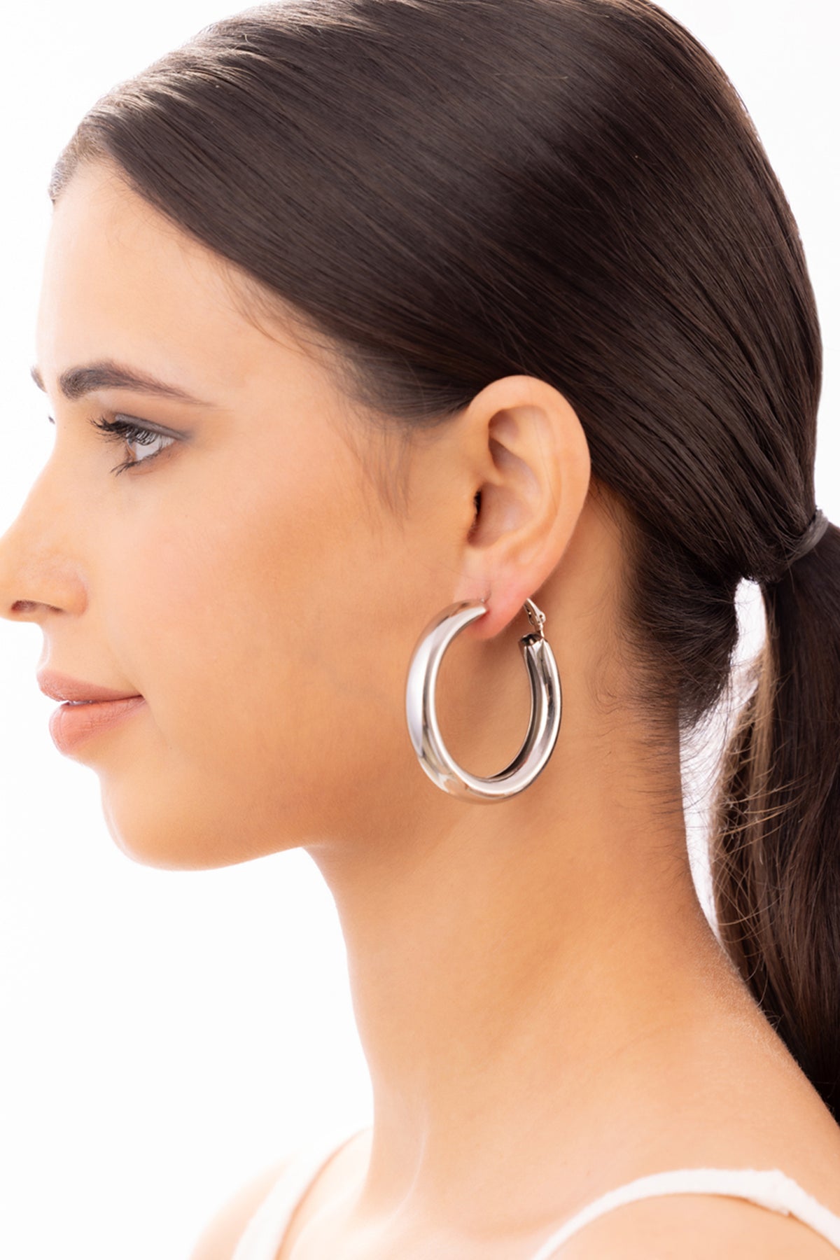 Stylish Silver Hoops for Women