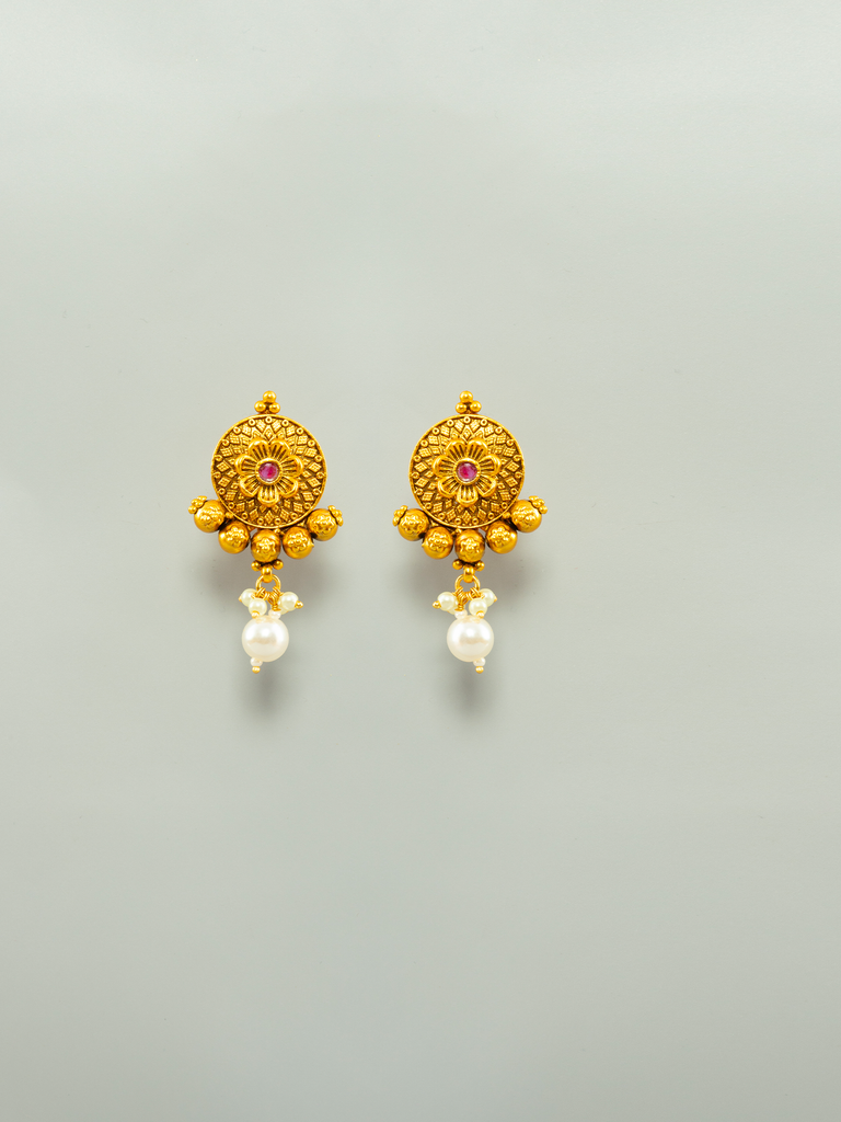 24K Gold Plated Earrings Set