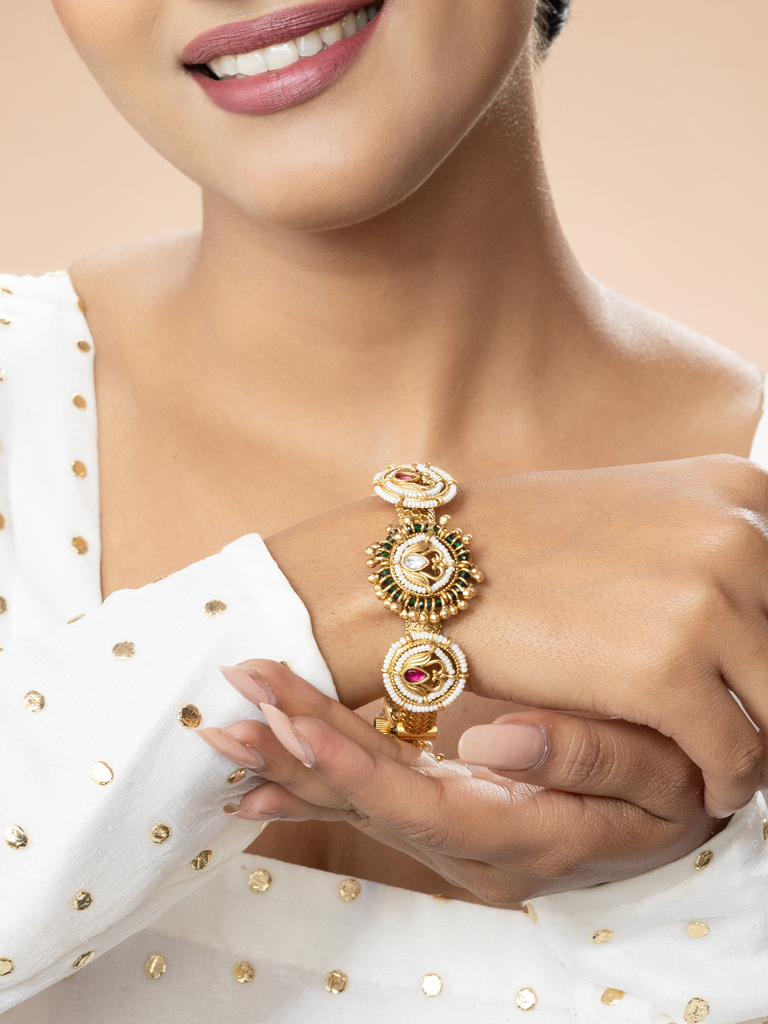 Buy Now - Tarinika's CZ Baguette Bracelet | Indian Jewelry