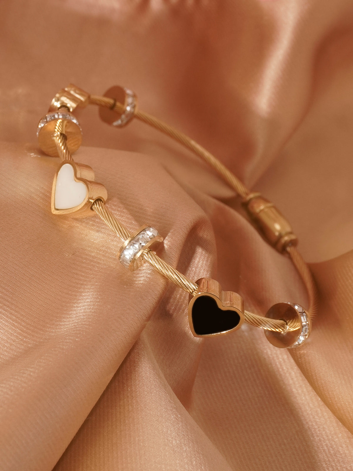 18k Gold-Plated Anti-Tarnish Charm Bracelet