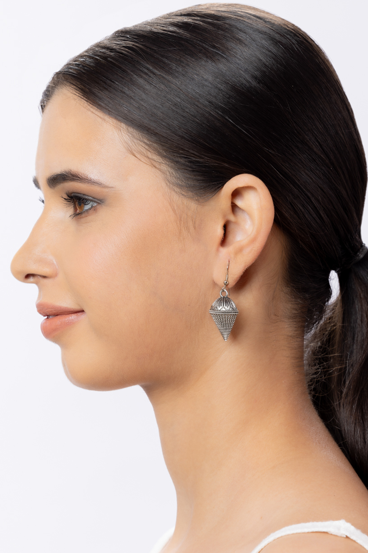 Silver Plated Beautiful Trendy Oxidized Earrings