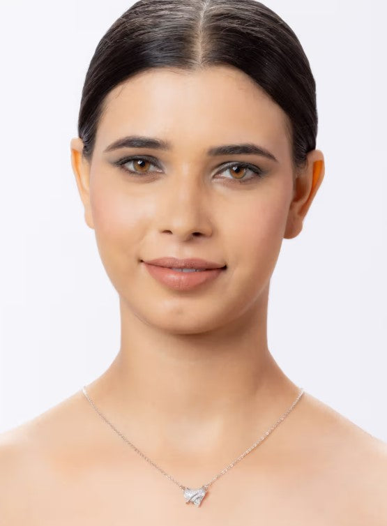 Fancy Western American Diamonds Pendant Necklace