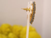 Handcrafted Kundan Bead Lava Earring - Fashion Earrings online
