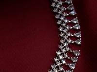 American Diamond Zirconia Luxury Necklace Set - Simple Necklace design