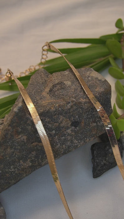 Gold Toned V Shape Necklace - Buy Necklaces For Girls