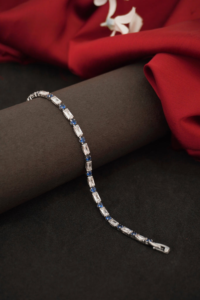 Icy Blue CZ Luxury Bracelet