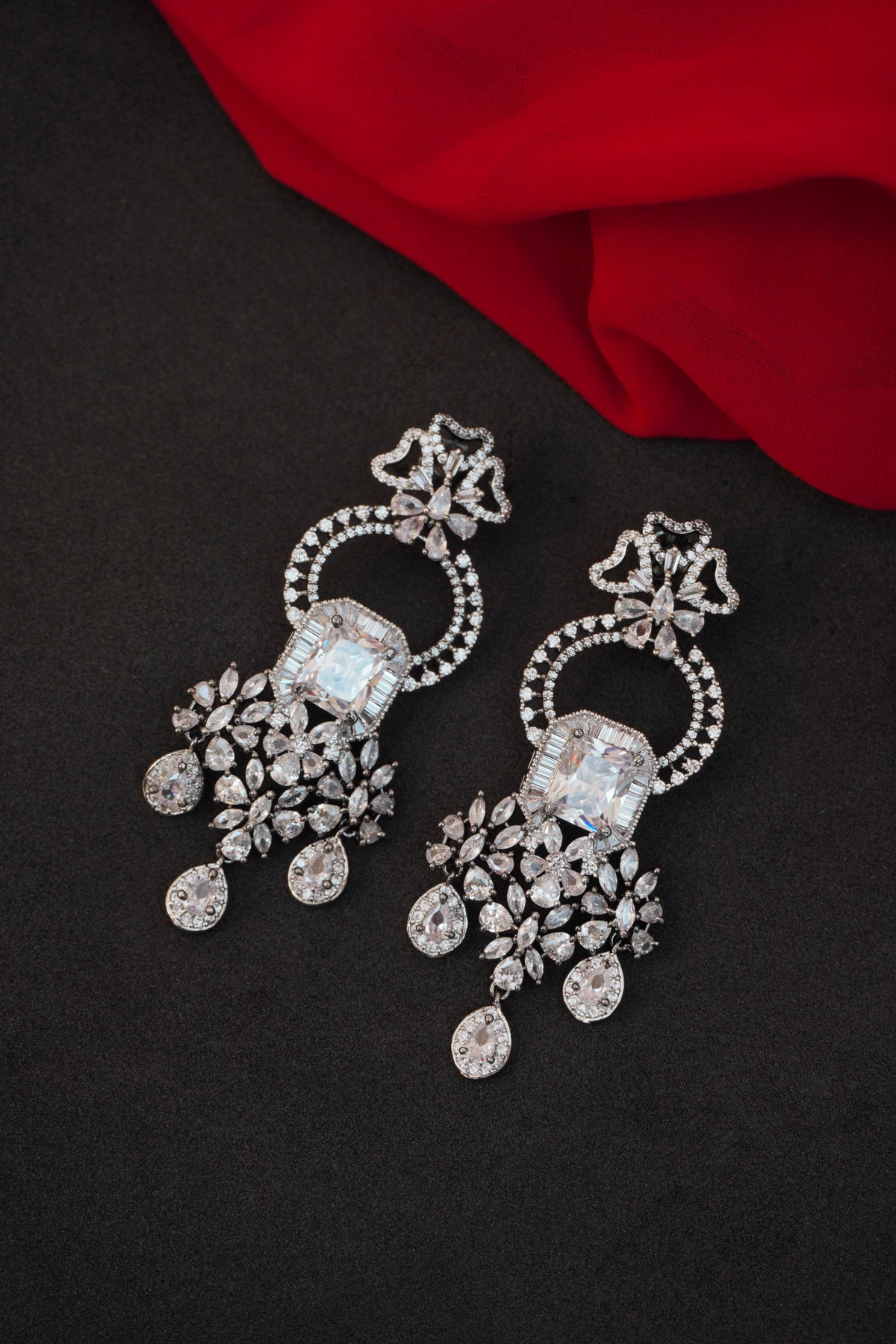 Chandelier Crystal Dangler Earrings