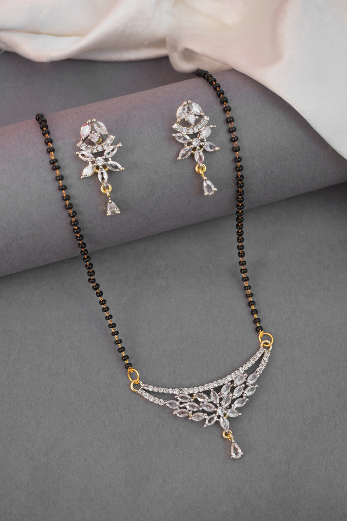 Designer Mangalsutra with Earrings