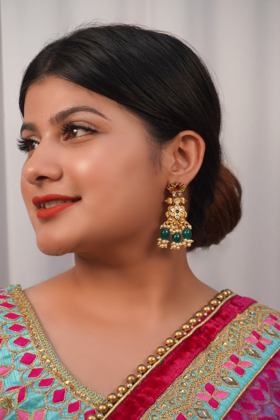 Hanging Oxidised Earring Set (J-ARER-1001) at Rs 239/set in Hapur | ID:  27406295512