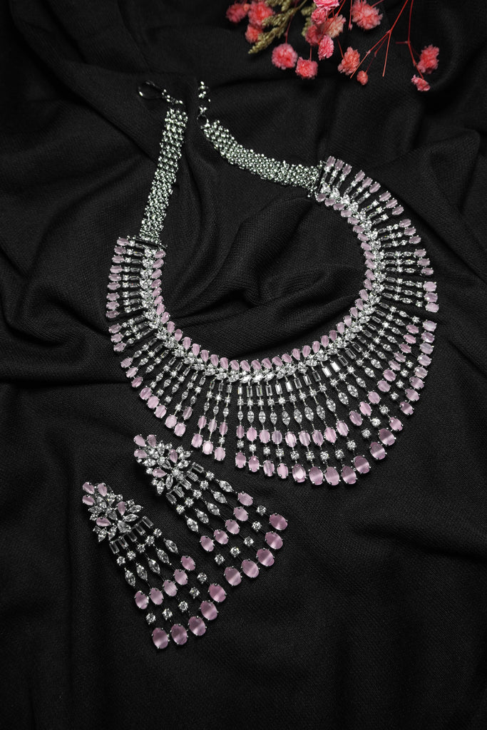 AD Necklace Set - Maharani Haar