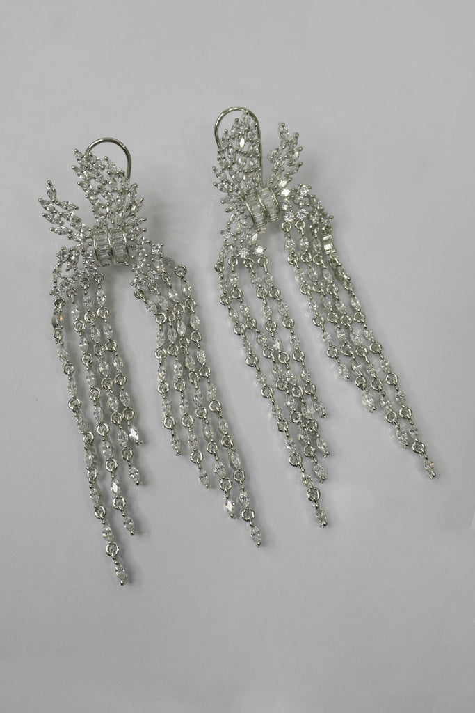American Diamond Earrings Designs 